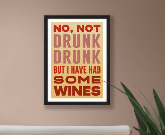 Gavin & Stacey Drunk Quote Poster