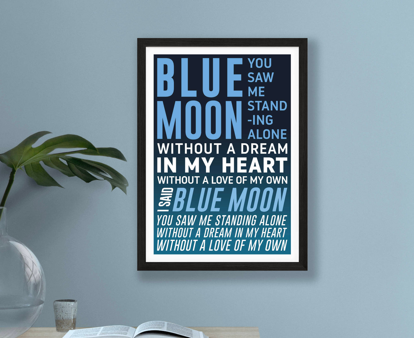 Blue Moon Song Poster